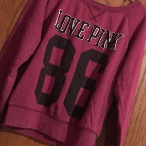 PINK sweatshirt crewneck